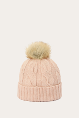 Rose Cloud Wide Cable Cuff Hat Frye Near me