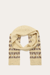 Birch Tweed Fair Isle Scarf Frye For Sale