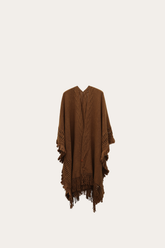 Acorn Embellished Fringe Ruana Frye Outlet