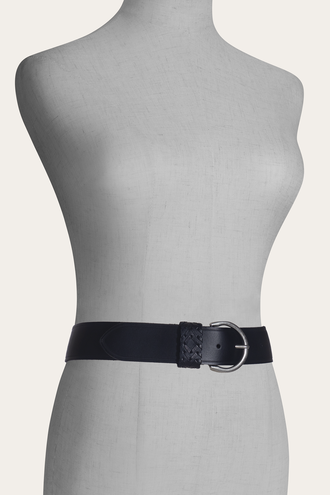 Black 40mm Belt With Woven Keeper Frye Near me