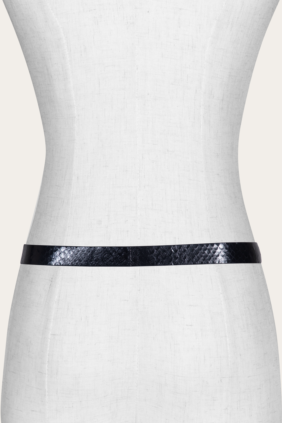 Women’s Black Snake 25mm Horseshoe Buckle Belt With Python Frye Discount