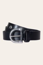 Women’s Black 25mm Horseshoe Buckle Belt Frye On sale