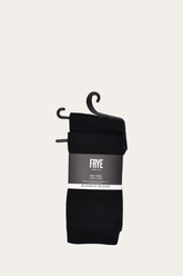 Women’s Black Bamboo Boot Socks 2 Pack Frye USA