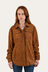 Light Brown Avett Overshirt Jacket Frye us