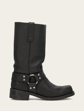 Men's Black Harness 12R Mens Boots Frye
