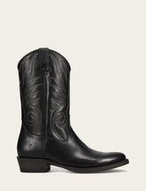 Men's Black Grady Vintage Stitch Western Boots Frye Outlet