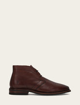 Men’s Brown Oiled Leather Paul Chukka Boots Frye us