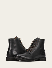 Men's Black Tyler Flex Lace Up Boots Frye For Sale