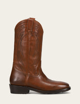 Men's Caramel Nash Deco Stitch Pull On Boots Frye For Sale