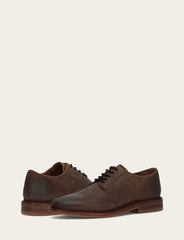 Men's Dark Walnut Paul Oxford Dress Shoes Frye