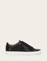 Men's Black Astor Low Lace Slip On Sneakers Frye USA