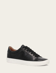 Men's Black Astor Low Lace Slip On Sneakers Frye USA