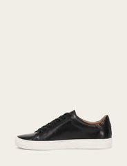 Men's Black Astor Low Lace Slip On Sneakers Frye USA