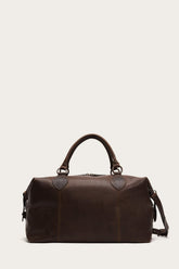 Logan Dark Brown Overnight Frye Outlet