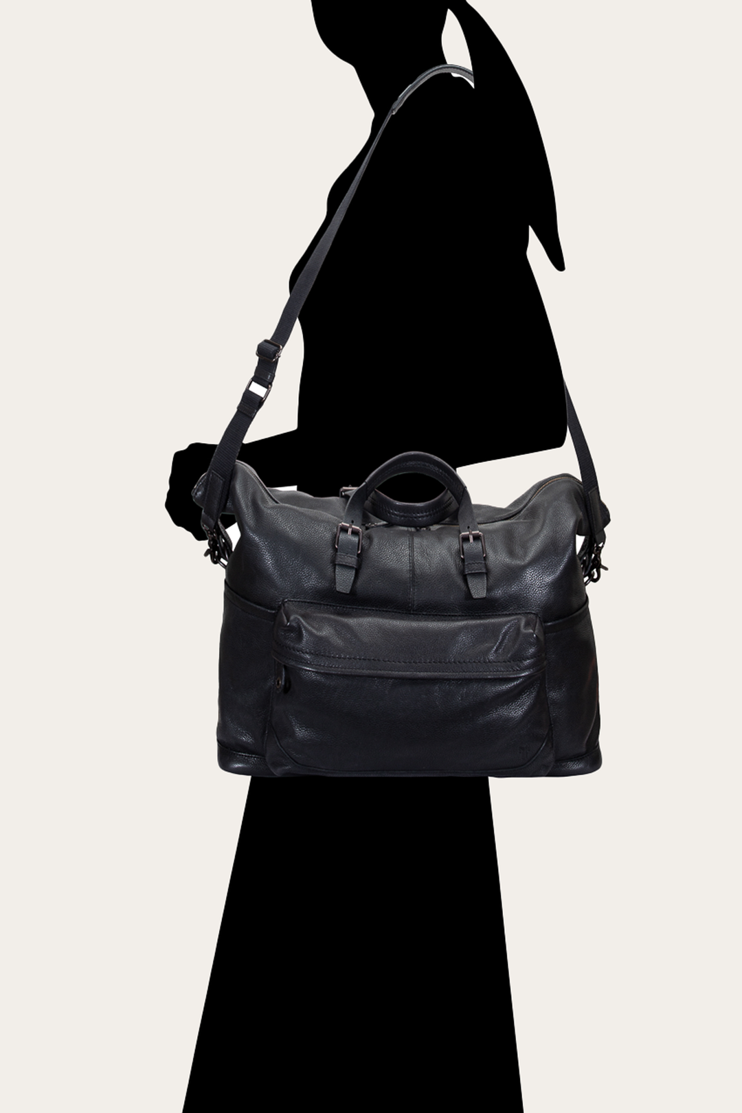 Wyatt Black Weekender Frye For Sale