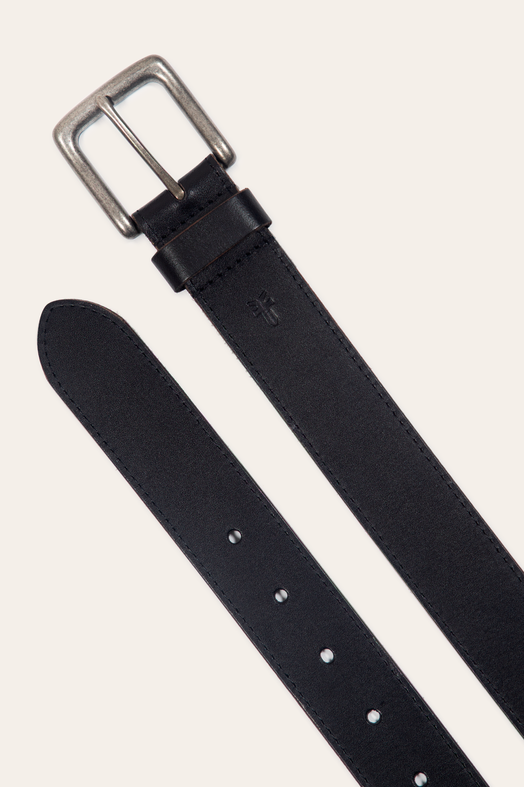 Men’s Black 35mm Pull Up Leather Belt Frye For Sale