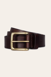 Men’s Brown 35mm Pull Up Leather Belt Frye Outlet