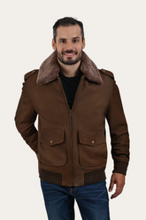 Brown Angus Jacket Frye On sale