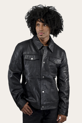 Ruffian Trucker Jacket Frye On sale