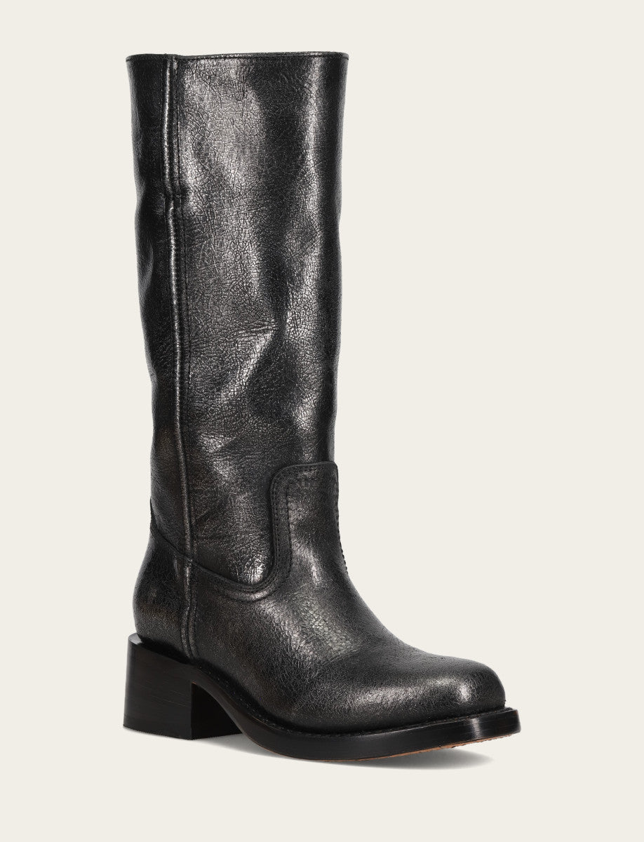 Women’s Silver Campus 14L Boots Frye Discount