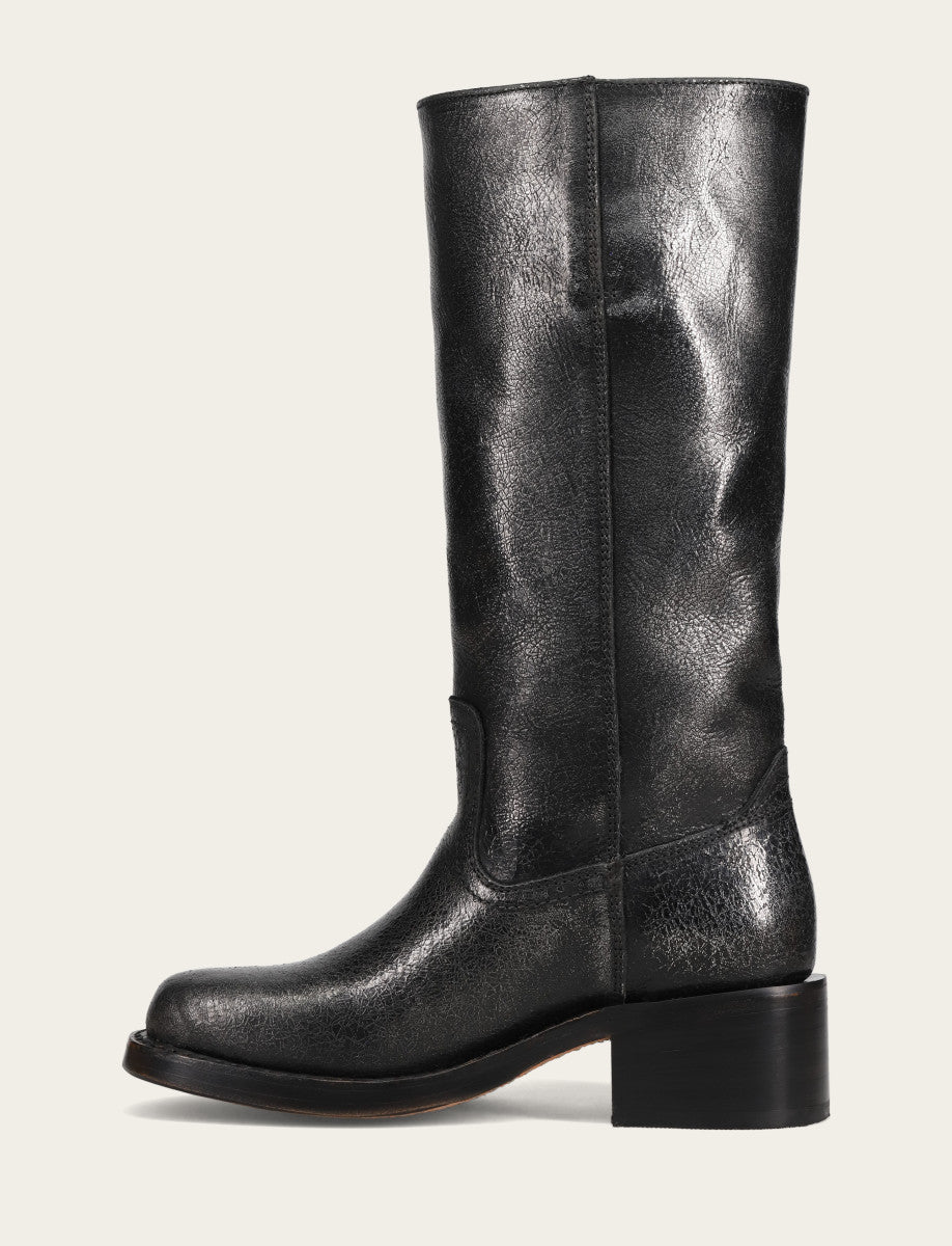 Women’s Silver Campus 14L Boots Frye Discount