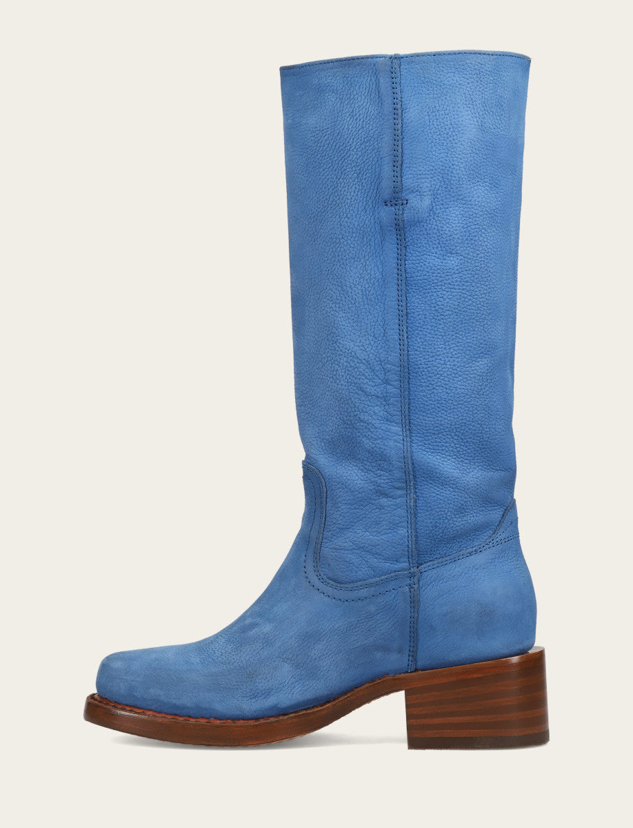 Royal Blue Campus 14L Boot Frye USA