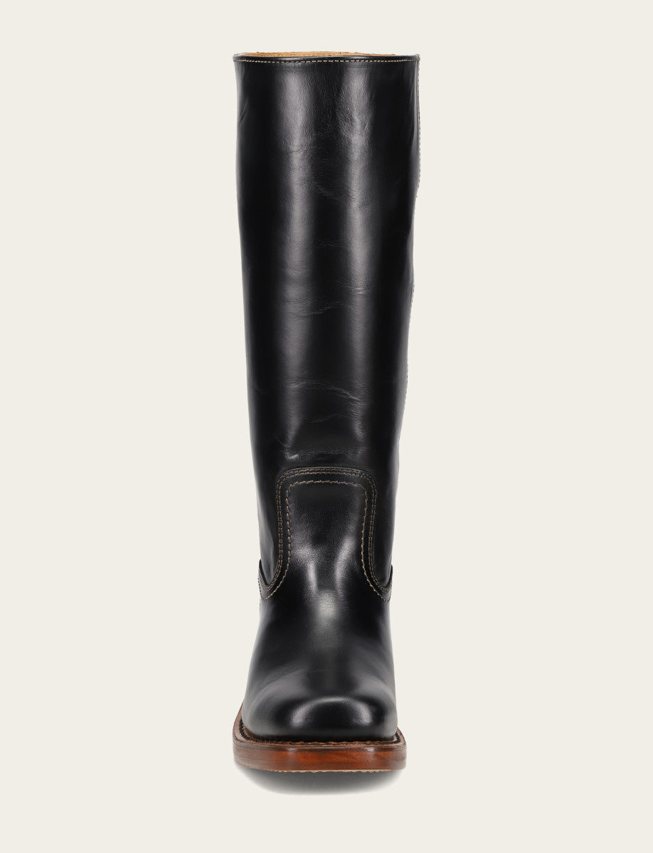 Women's Campus 14L Jet Black Boots Frye Discount