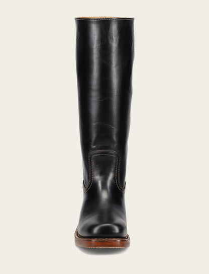 Women's Campus 14L Jet Black Boots Frye Discount