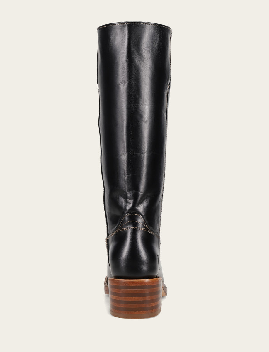 Women's Campus 14L Jet Black Boots Frye Discount