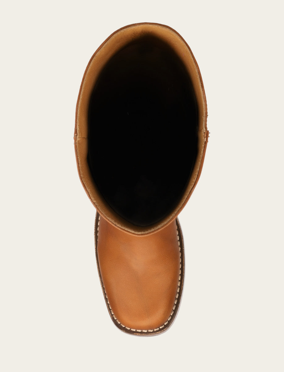 Women's Saddle Campus 14L Wide Calf Boots Frye Outlet