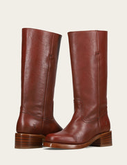 Women's Garnet Campus 14L Wide Calf Boots Frye USA