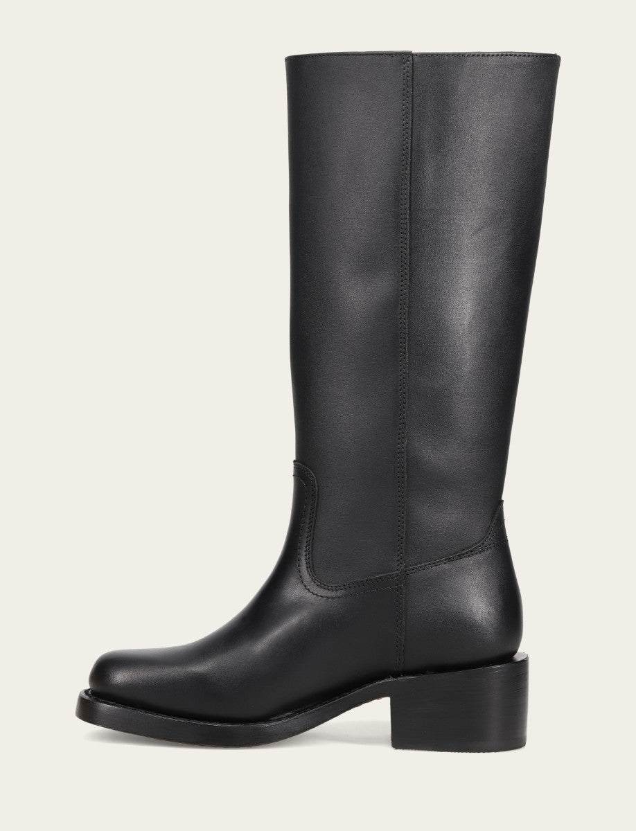 Women's Black Campus 14L Wide Calf Boots Frye Near me