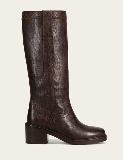 Women's Dark Brown Kate Pull On Boots Frye On sale