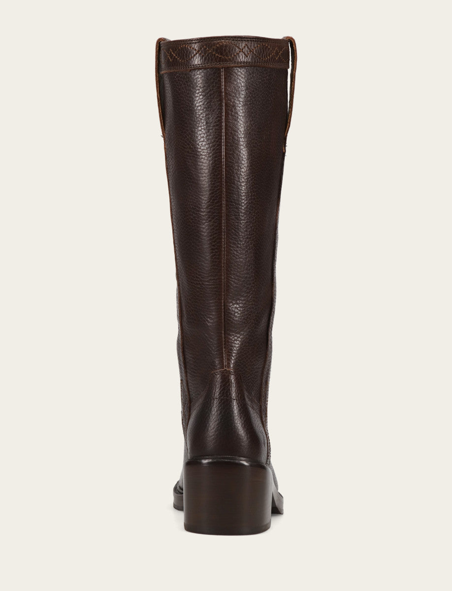 Women's Dark Brown Kate Pull On Boots Frye On sale
