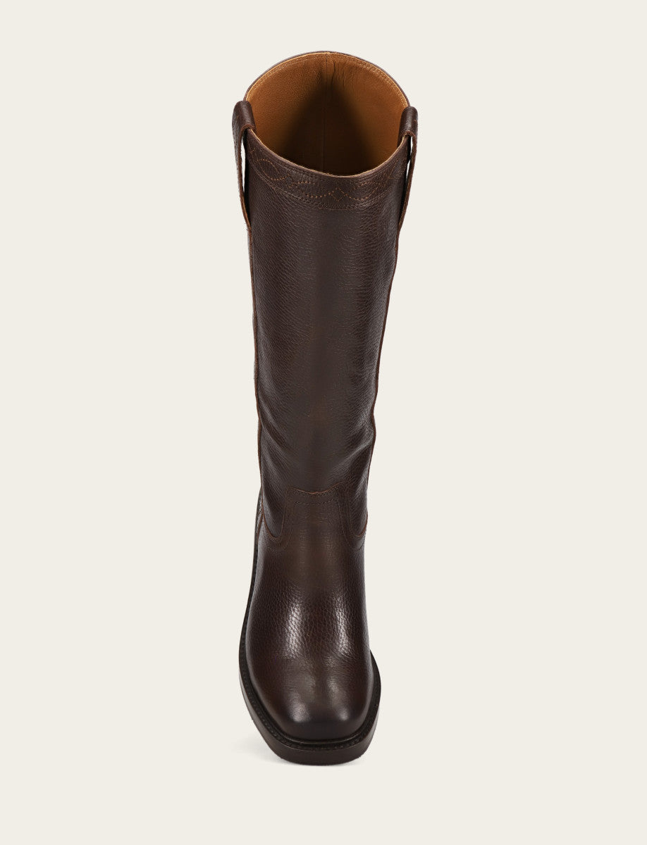 Women's Dark Brown Kate Pull On Boots Frye On sale