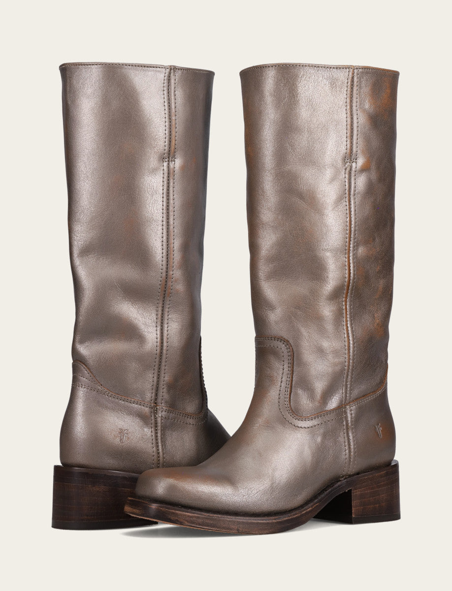 Women's Metallic Stone Campus 14L Boot Frye USA