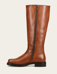 Women's Cognac Campus Low Heel Tall Riding Wide Calf Boot Frye Online