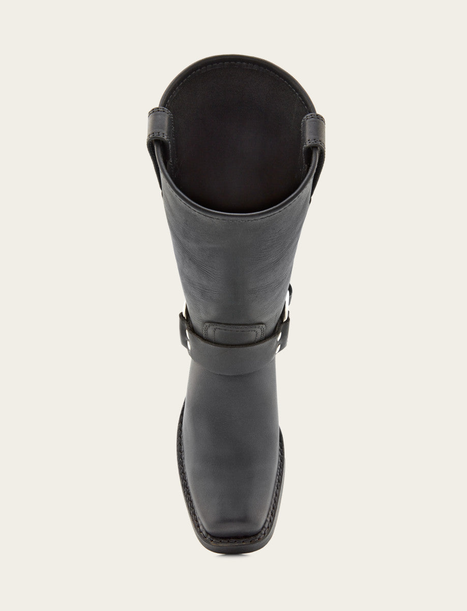 Women's Black Harness 12R Boots Frye Sale