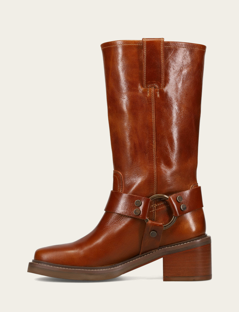 Women’s Amber Knee-High Kate Harness Boot Frye On sale