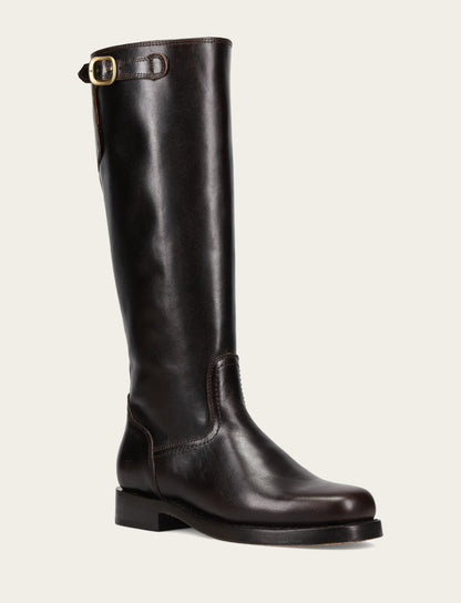 Women's Bourbon Campus Low Heel Tall Riding Boot Frye For Sale