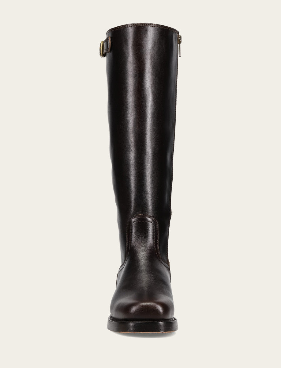 Women's Bourbon Campus Low Heel Tall Riding Boot Frye For Sale