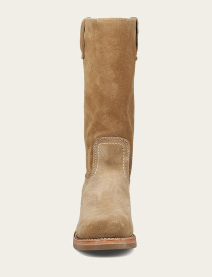 Women's Tan Buck Campus 12R Boots Frye us