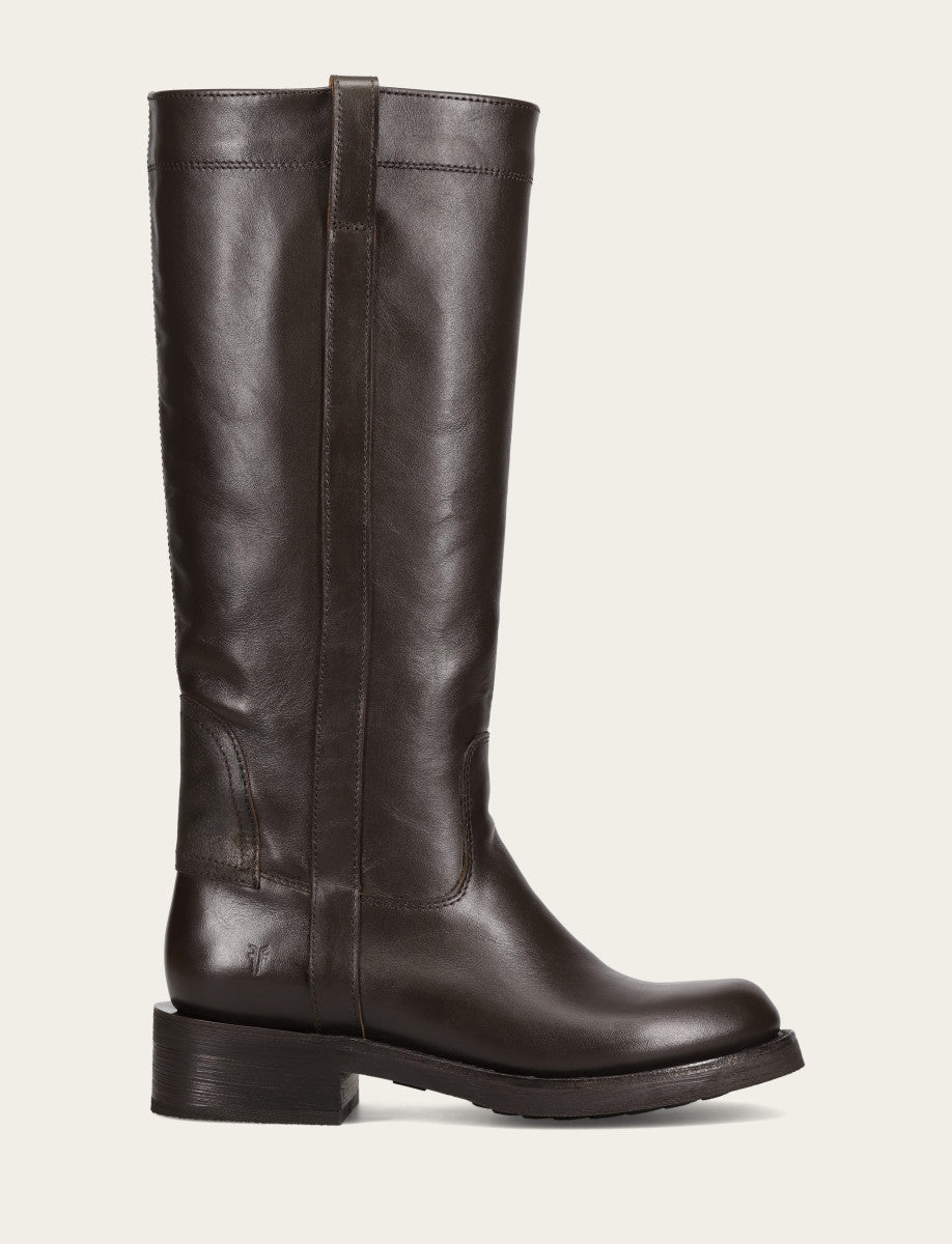 Women's Dark Brown Viv Riding Boot Frye Discount