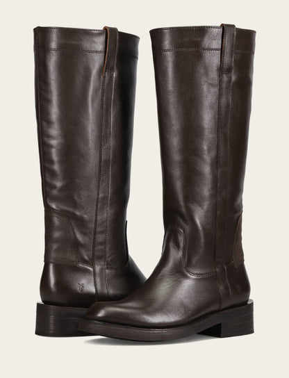 Women's Dark Brown Viv Riding Boot Frye Discount