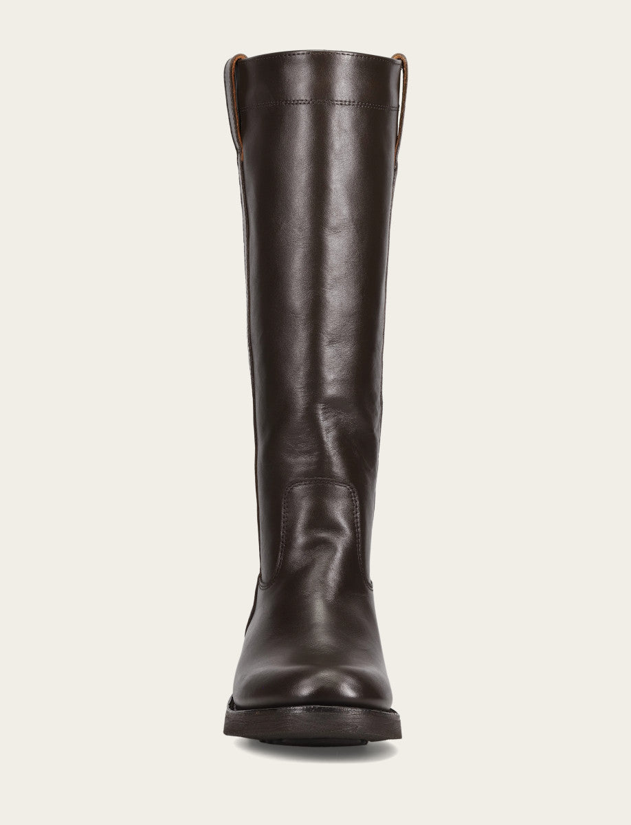 Women's Dark Brown Viv Riding Boot Frye Discount