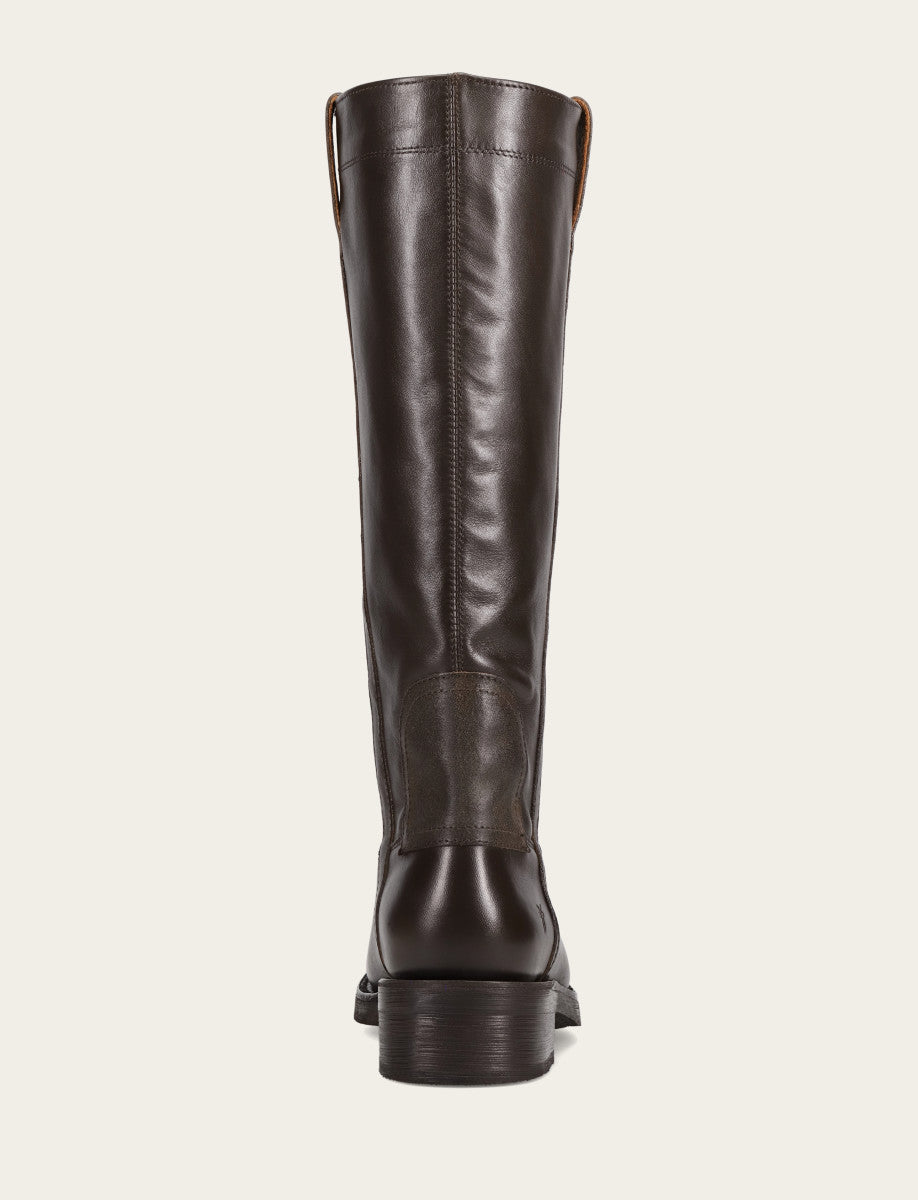 Women's Dark Brown Viv Riding Boot Frye Discount