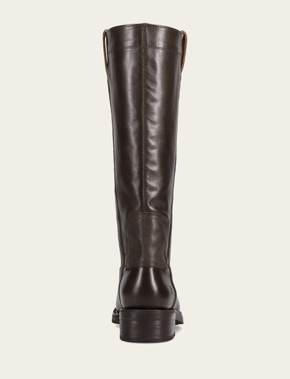 Women's Dark Brown Viv Riding Boot Frye Discount