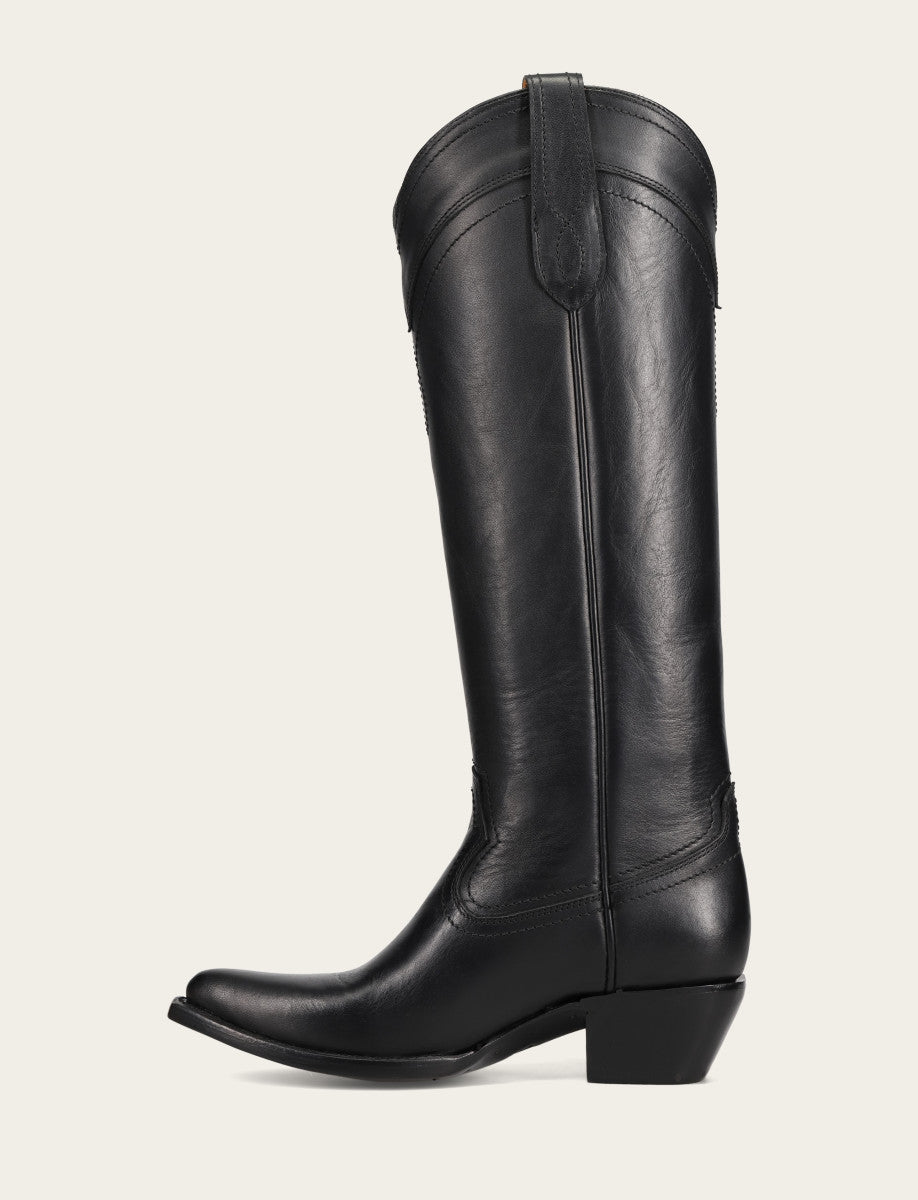 Women's Black Sacha At The Knee Boot Frye For Sale