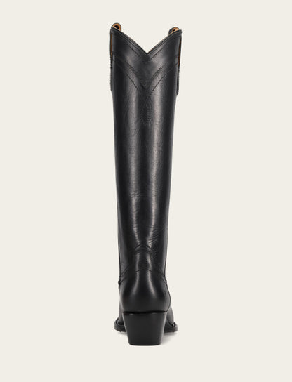 Women's Black Sacha At The Knee Boot Frye For Sale