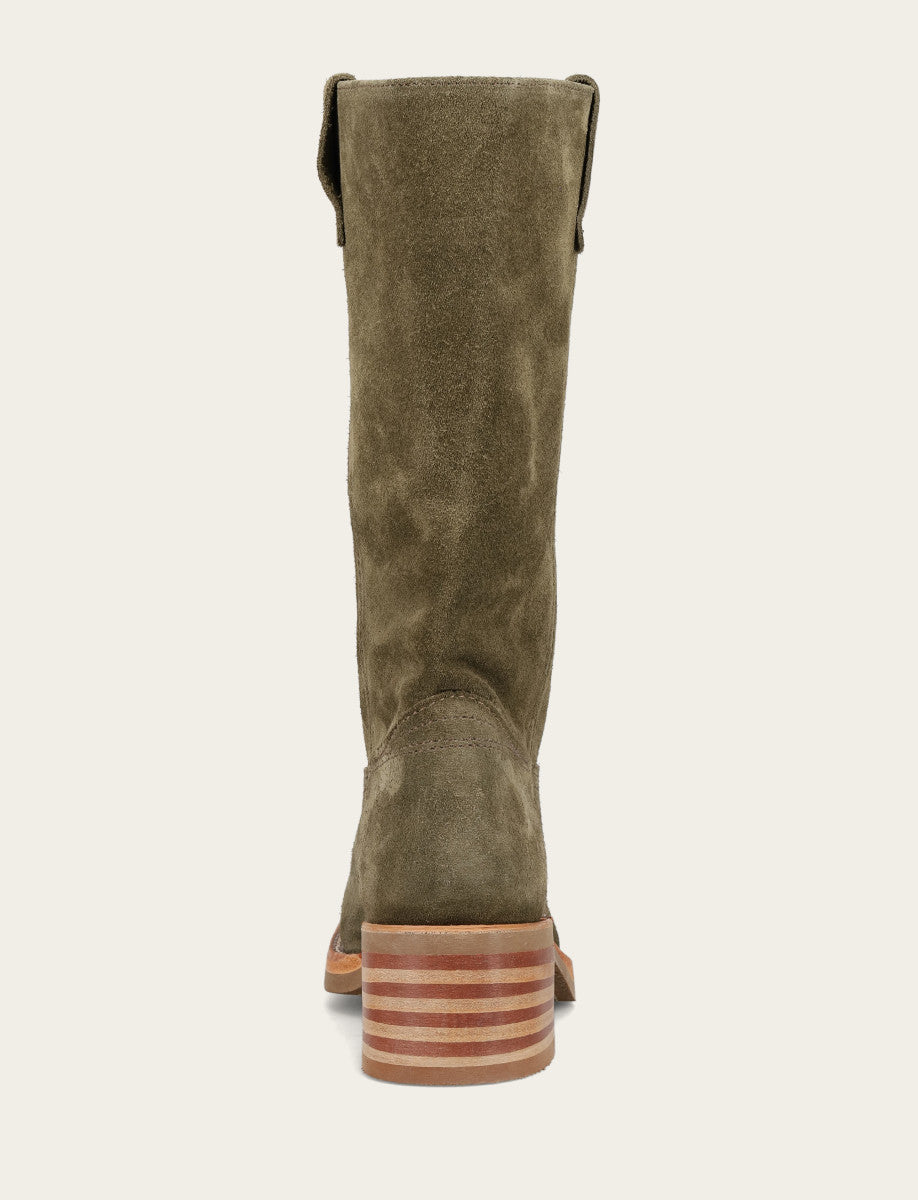 Women's Olive Campus 12R Boots Frye For Sale